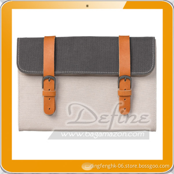 foldable canvas make up bag with hook